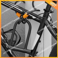 X08A Simple Portable Bicycle U-Shaped Lock Anti-Theft Lock Anti-Hydraulic Shear Mountain Bike Riding Equipment Bicycle Lock