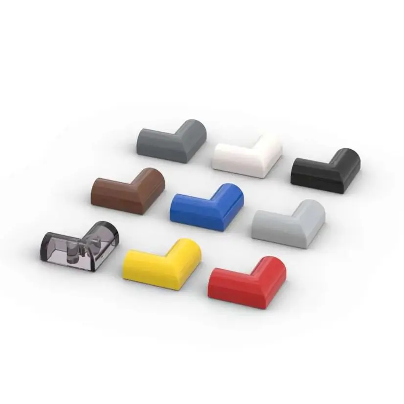 

MOC 10PCS Puzzle Particle 79757 Curved 2x2x2/3 Corner Blocks Kit Slope Compatible Brands Bricks Particle Toy Gifts Dropshipping