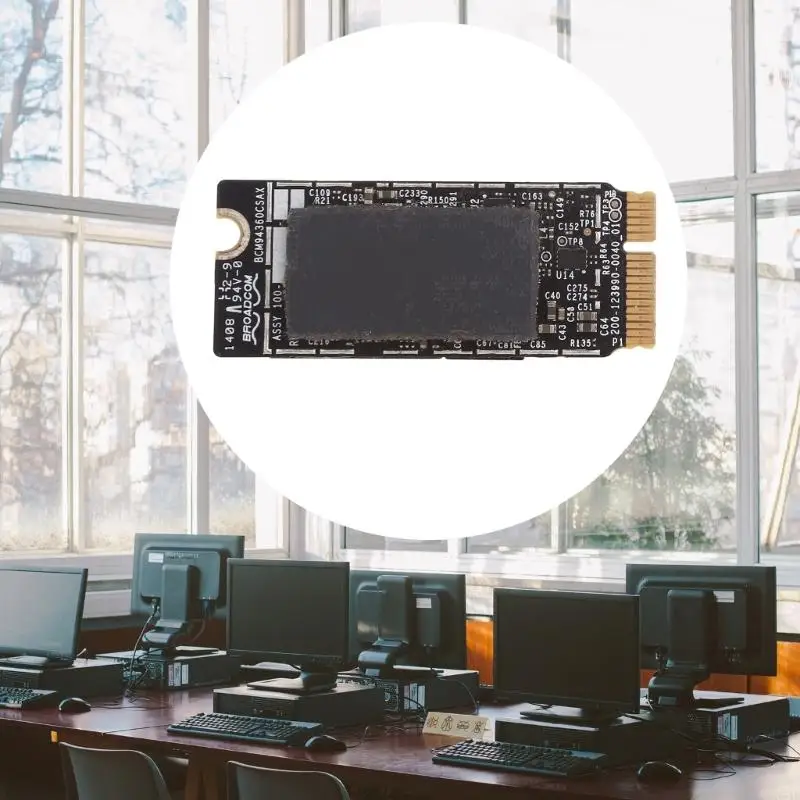 N84B BCM94360CSAX 802.11AC การ์ดสนามบินสำหรับ 13 "15" A1398 A1502