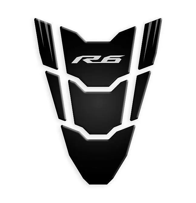 Motorcycle  Anti Slip Side Traction Pads Tank Pad Decals Stickers For  YZF-R6 2015-2017