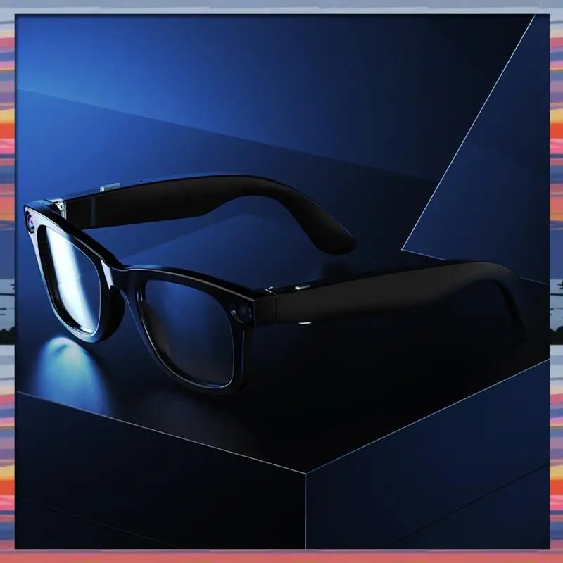 AC18(Guaranteed) Chatgpt Enabled 8MP AI Fashion Camera Smart Glasses IP65 Protection Bluetooth Music Calls Identifying Pictures