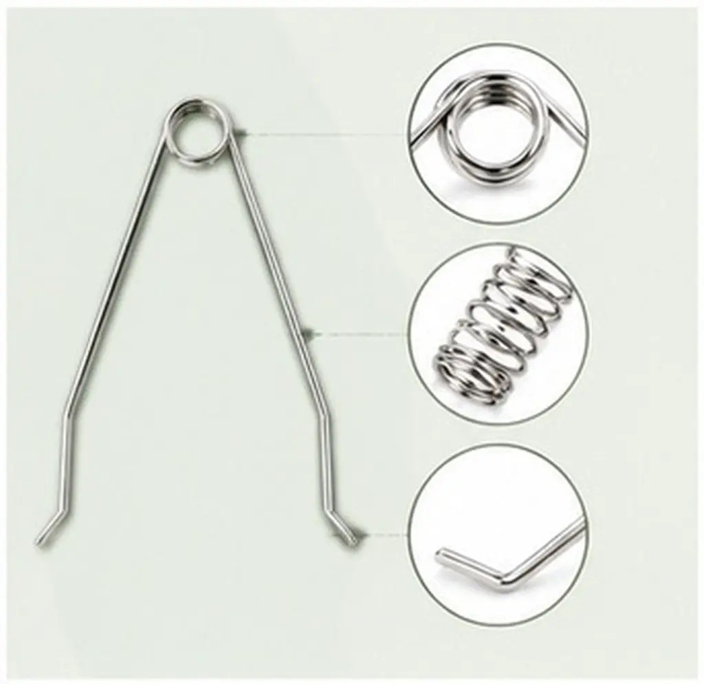 20Pcs Garden Tool Replacement Springs V-Shaped Pruning Springs for Hand Pruners Trimming Scissors Garden Shears