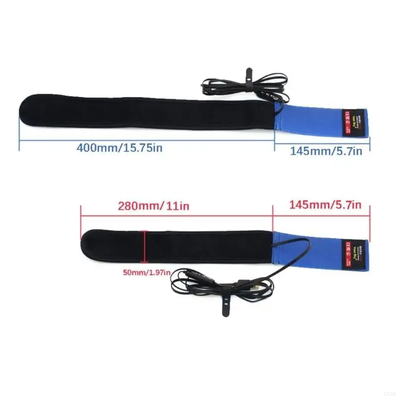 Calentador de lentes, tiras calentadoras de rocío para telescopios y cámaras, calentador de lentes con Control de temperatura de 3 engranajes, calentador de rocío Universal USB