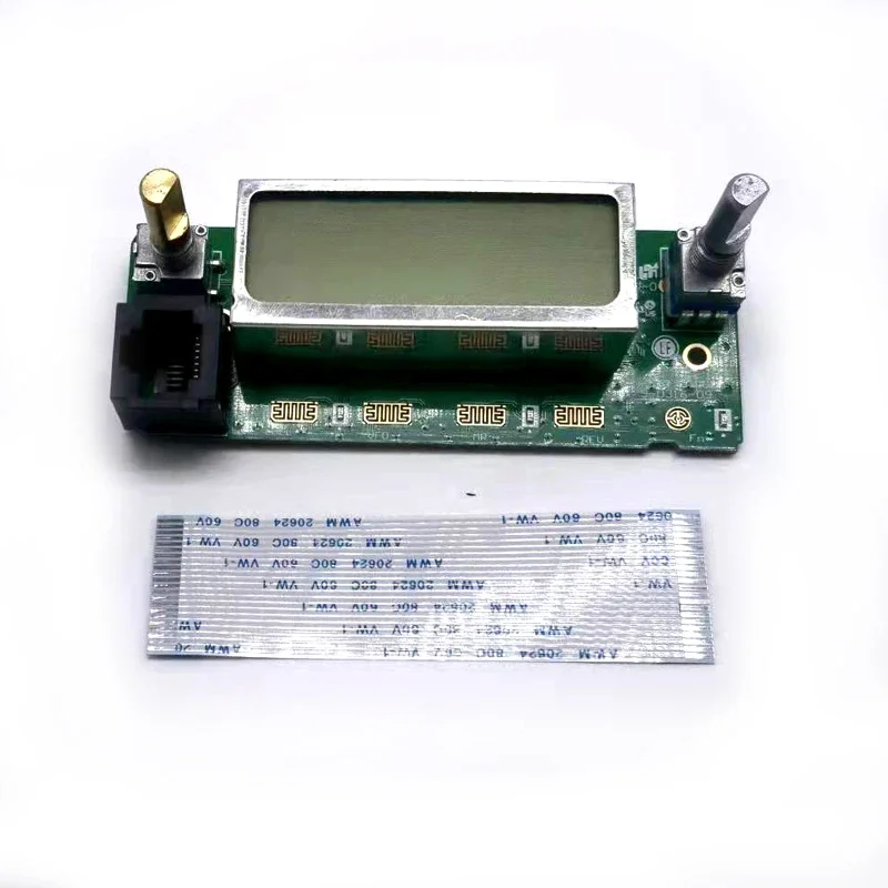 Substituição da tela de controle da tela LCD do painel frontal para Kenwood TM281 TM481 TM281A TM481A TM-281 281A 481 481A Rádio móvel do carro