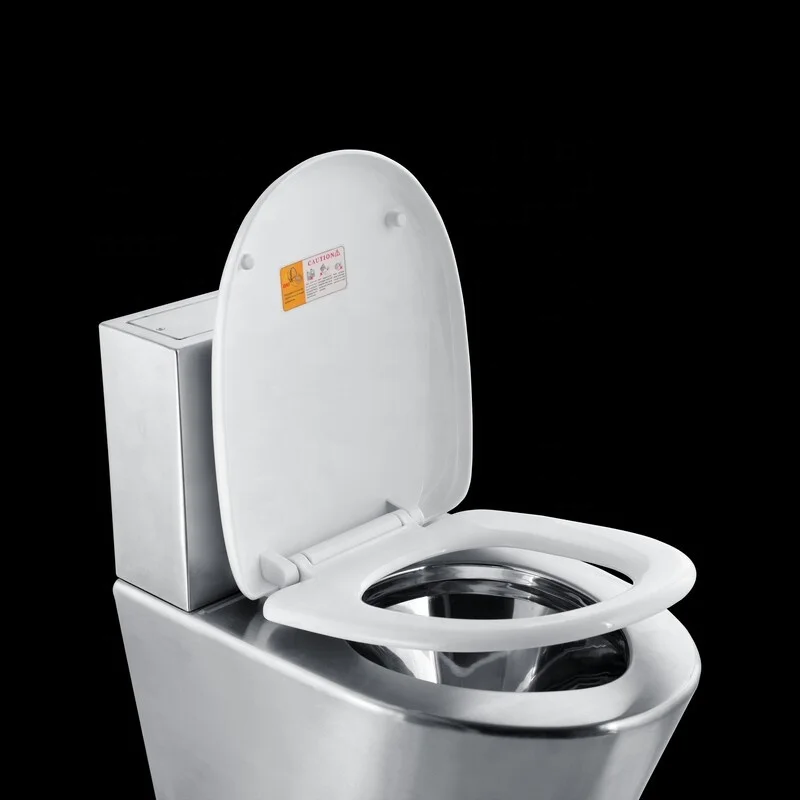 Asian Wholesale Manufacturer Wc Toilet Floor Mounted Marine Boat Stainless Steel Water Closet Toilet Set