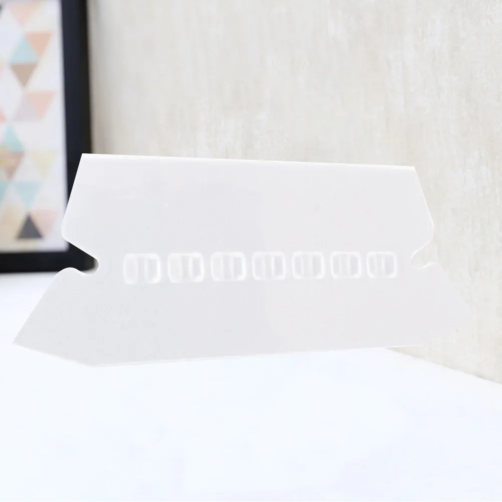 

120Pcs Premium Clear Folder Tabs Hanging File Labels Reusable Easy Read Smooth Skin Friendly Angle Design File Organization