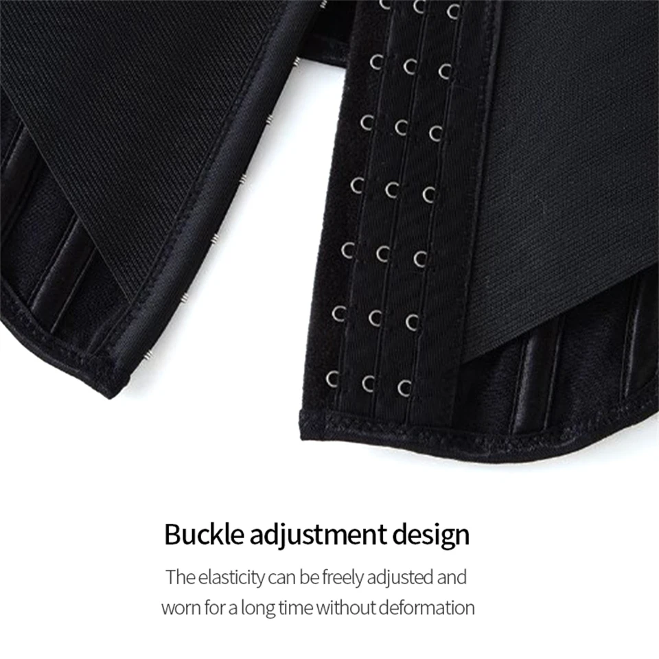 Becirzet Shapewear U-förmiger Taillentrainer Korsett für Damen, Hochkompressions-Body-Reduzierer, Brustlift, Stahlknochen-Taillentrainer – Detail 13