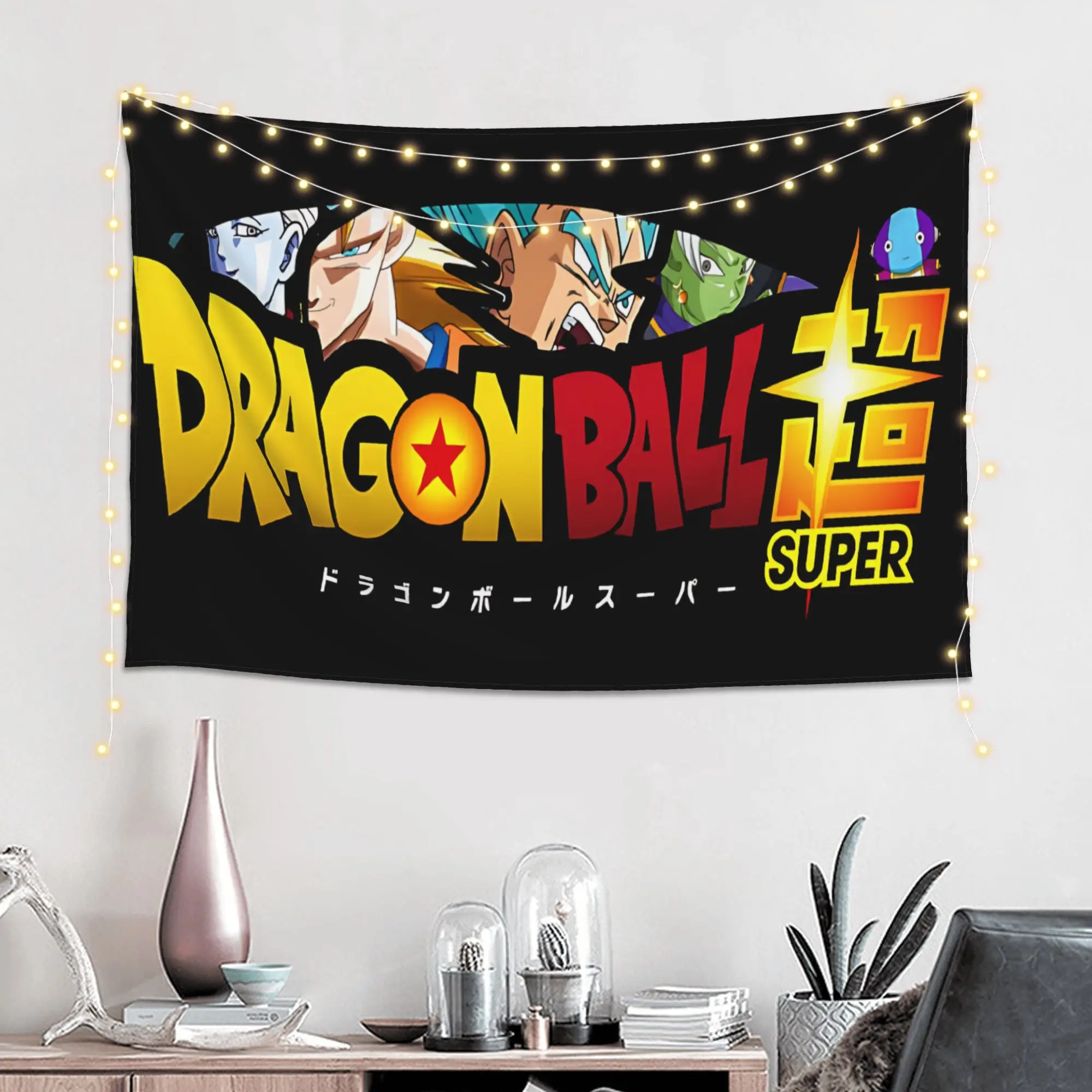 Customized Dragon Balls Cutecore Tapestry  Wall Hanging Blanket Tapestry Home Decor Items Wall Decorations