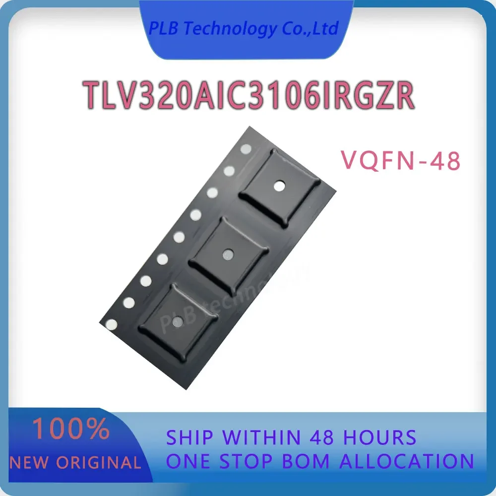 TLV320AIC3106 Integrated Circuit TLV320AIC3106IRGZ Audio Converters Interface IC Chip CODEC VQFN48 Electronics New Original