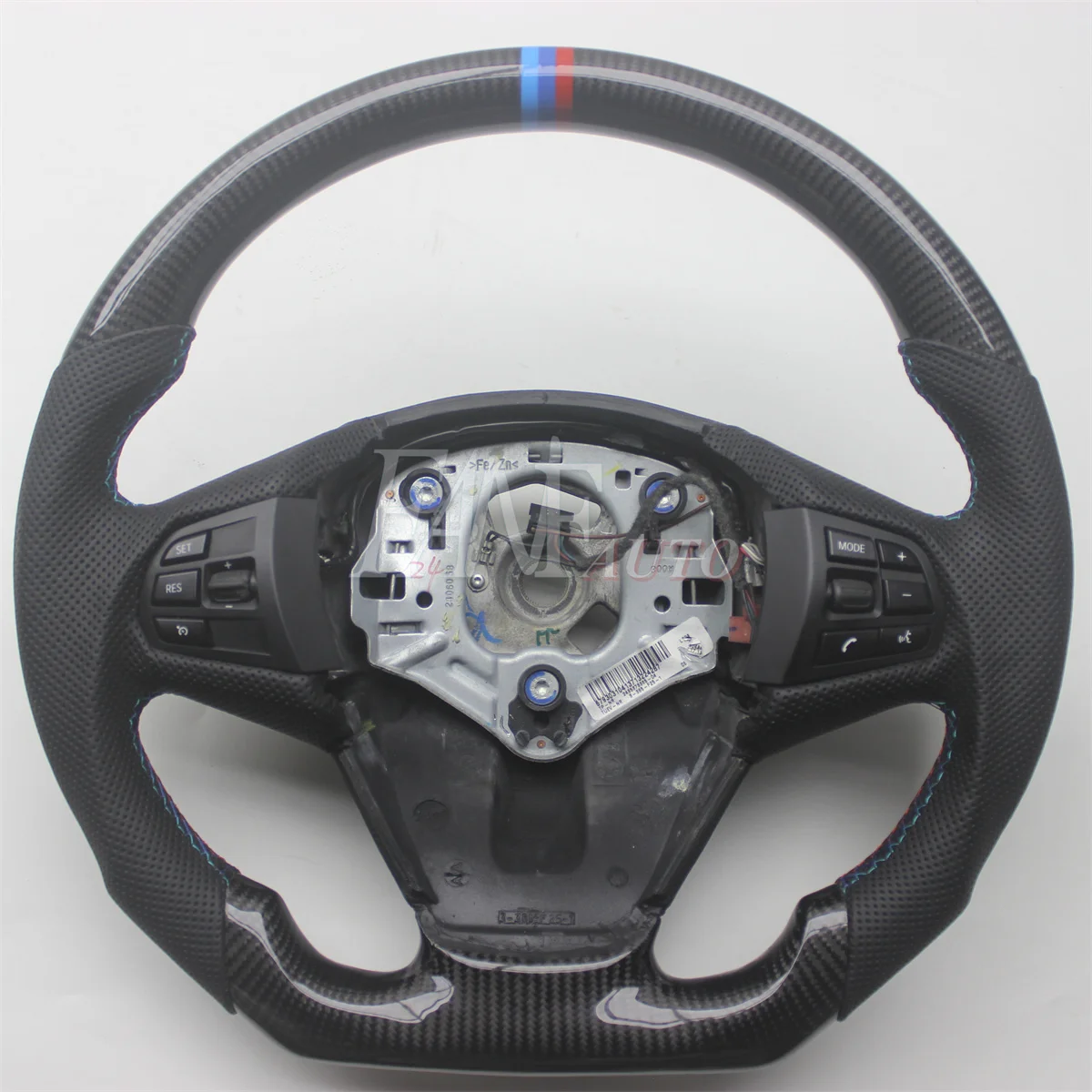 

Replacement Real Carbon Fiber Steering Wheel with Leather for BMW X3 F25 X4 F26 2011-2017