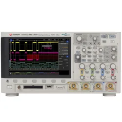 Keysight MSOX3034T oscilloscope:350 MHz 4 analog channels+digital channels, 4 Mpts memory, 1,000,000 waveforms/sec