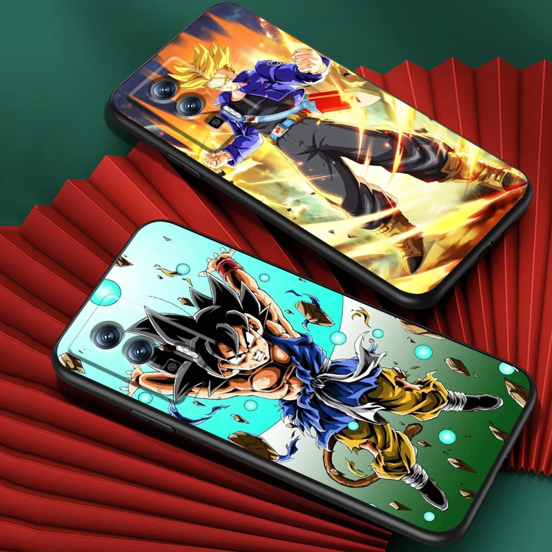 Anime DB-D-Dragons B-Balls Cool For Xiaomi Redmi 9A 9C 9AT 10C 9 9T 10 12C 13C A3 12 K60 A1 K50 K40 5G Black Back Phone Case