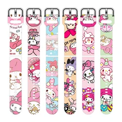 Sanrio My Melody Cartoon 20mm 22mm cinturino in Silicone per Samsung Galaxy Watch bracciale Amazfit per Huawei GT2 Pro Smartwatch