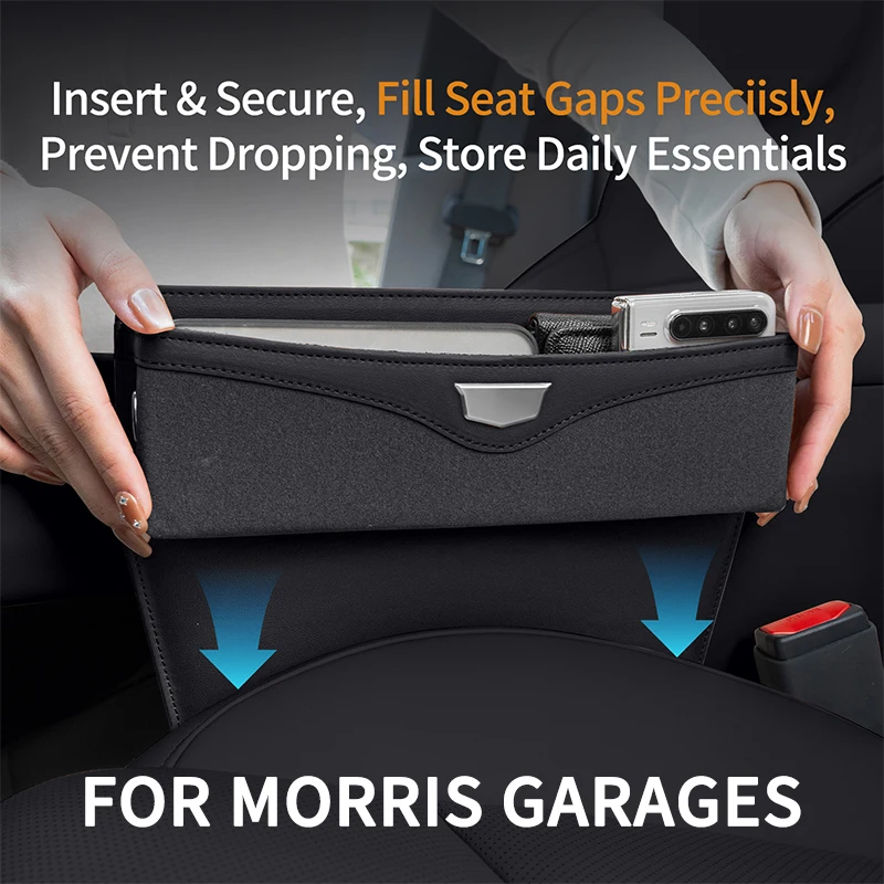 For Morris Garages MG ZS 7 6 5 3 Cyberster MG4 EV HS ZS RX5 RX8 Car Seat Gap Storage Box Exquisite Car Interior Accessories - view 2