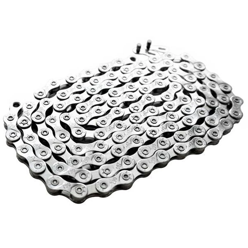 AI CYCLING 12 Speed 116L Bicycle Chain Mountain Bike Chain MTB 12S With Quick Links Replacement Silver