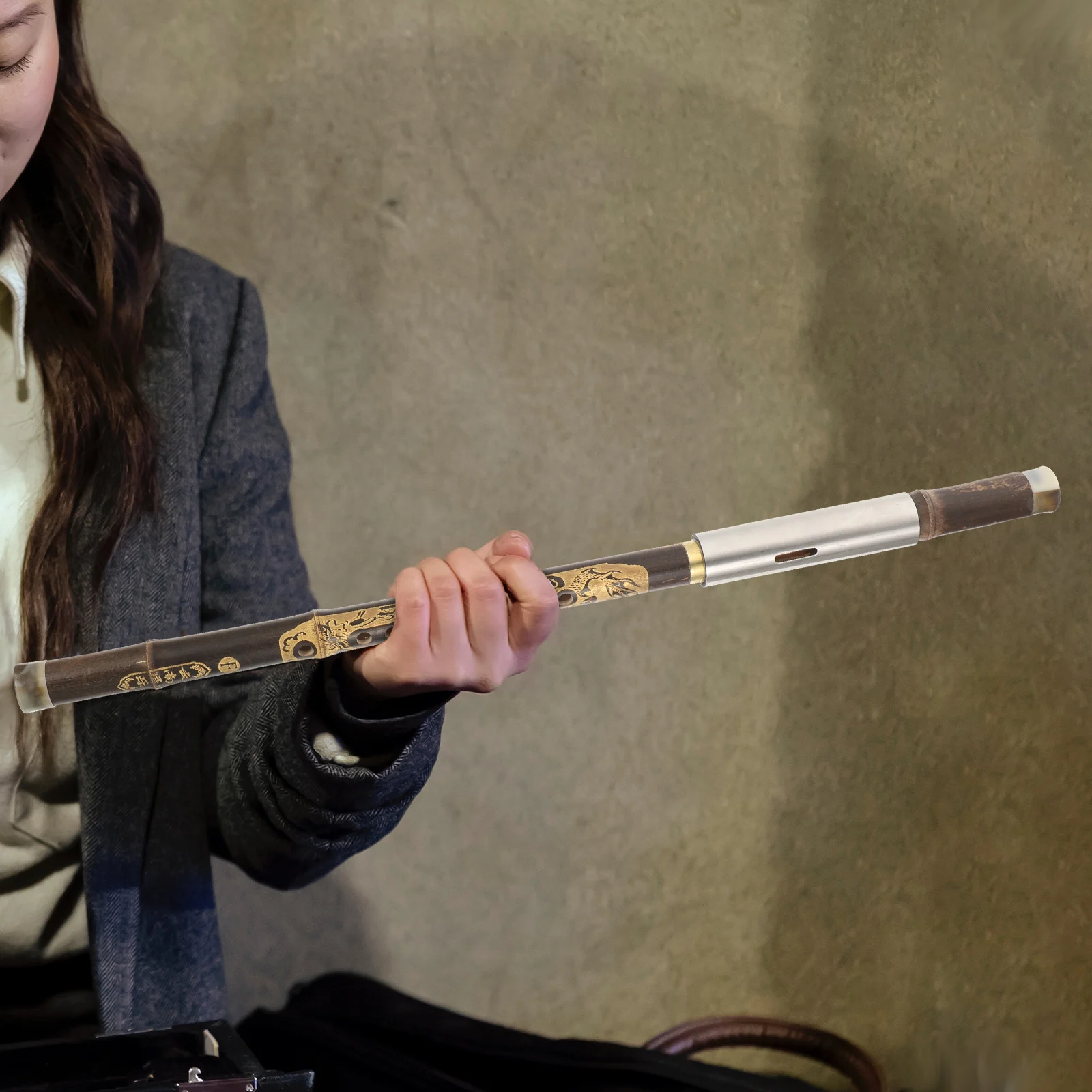 

F-tuning Bawu Musical Instruments Flute Flauta Wooden Transverse Professional Chinese Hulusi Traditional Dizi Bau