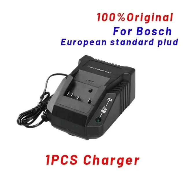 100% oryginalny 18V Batterie Für Bosch GBA 18V 6,0 Ah Lithium-BAT609 BAT610G BAT618 BAT618G 17618-01 Ladegerät