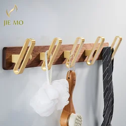 Walnut wood clothes hook wall hanging Coat hook hallway hook bedroom use hook kitchen hook towel rack holder