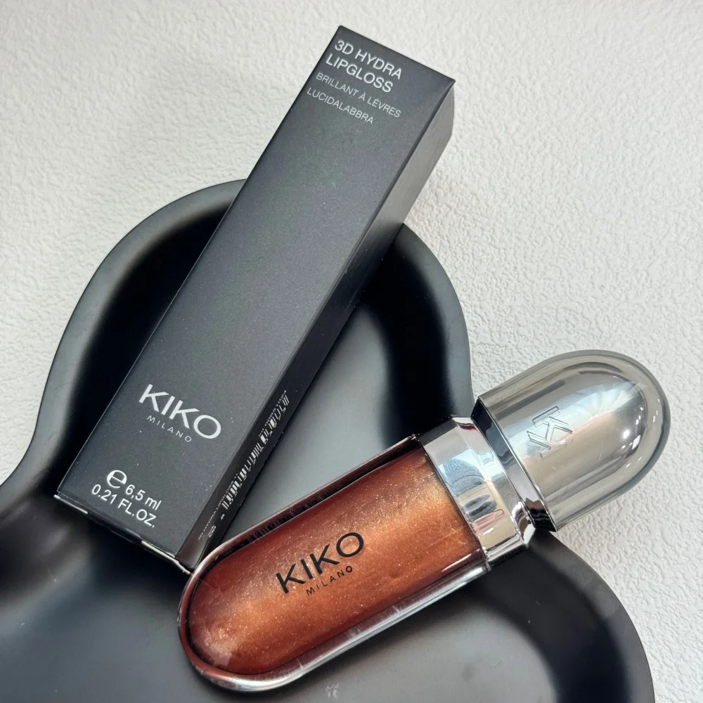 KIKO 3D Liquid Lip Glaze Transparenter Lipgloss Spiegel-Lippenstift Pflegender Glanz für volle Lippen, lichtecht, Milchtee-Bohnenpaste Make-up – Detail 17