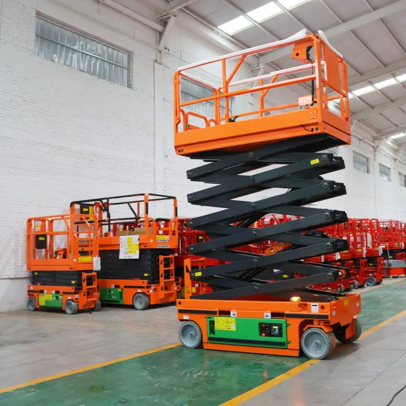 NEW 3m-14m Man Lifting Automatic Scissor Lift Hydraulic Self Propelled Warehouse Scissor Lift Cheap Price for Sale