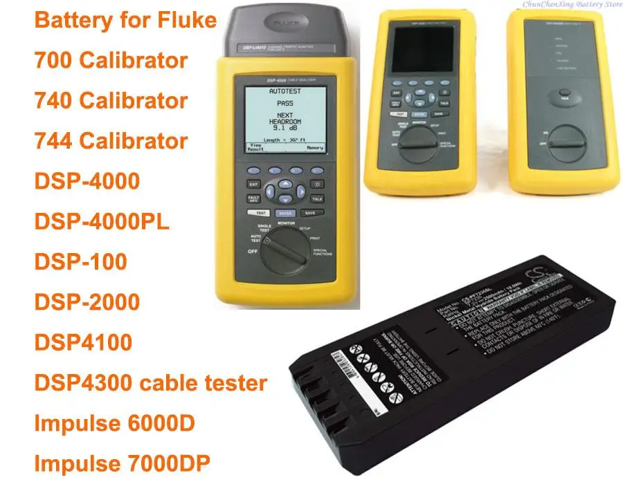 

Калибратор OrangeYu 2500 мАч BP7235 для Fluke 700, калибратор 740, калибратор 744, стандартный калибратор