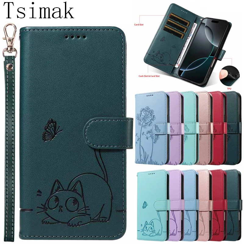 

Кожаный чехол для Motorola Moto G15 G35 G55 G75 G85 G14 G24 G34 G54 Power G84 G13 G23 G53 G73 Flip Wallet Card Stand Book Cover