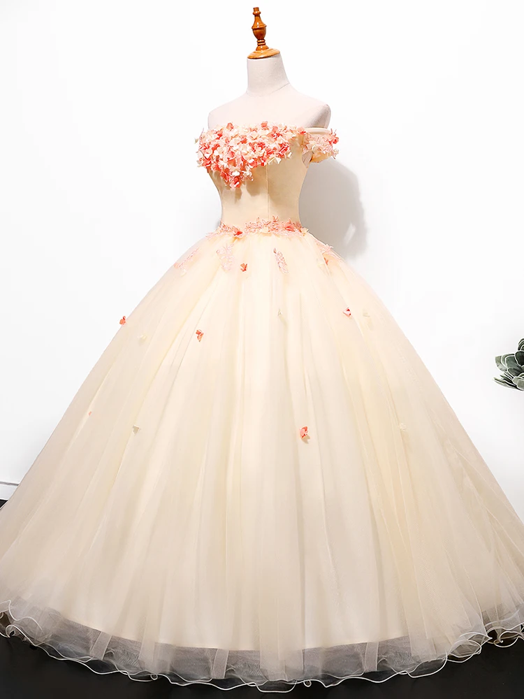 Sonhar Vestidos słodkie sukienki imprezowe 15 sukienek na quinceanera suknia balowa elegancka Off The Shoulder 15-letnia sukienka dostosowana