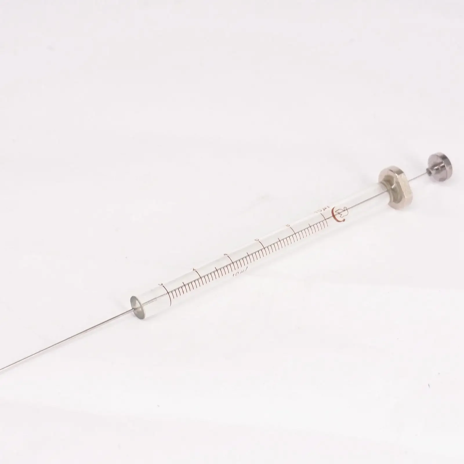 Seringa de microlitro 10ul Injetor cromatográfico líquido com ponta cônica