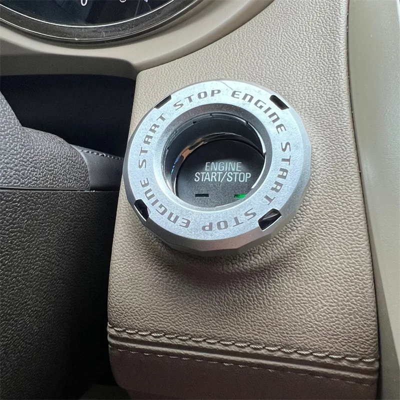 Zündvorrichtung Dekor Motorrad-Schlüsselabdeckung Auto-Innenaufkleber Dekorative Drehknopf-Startknopf-Abdeckung für Motorradschloss – Detail 17