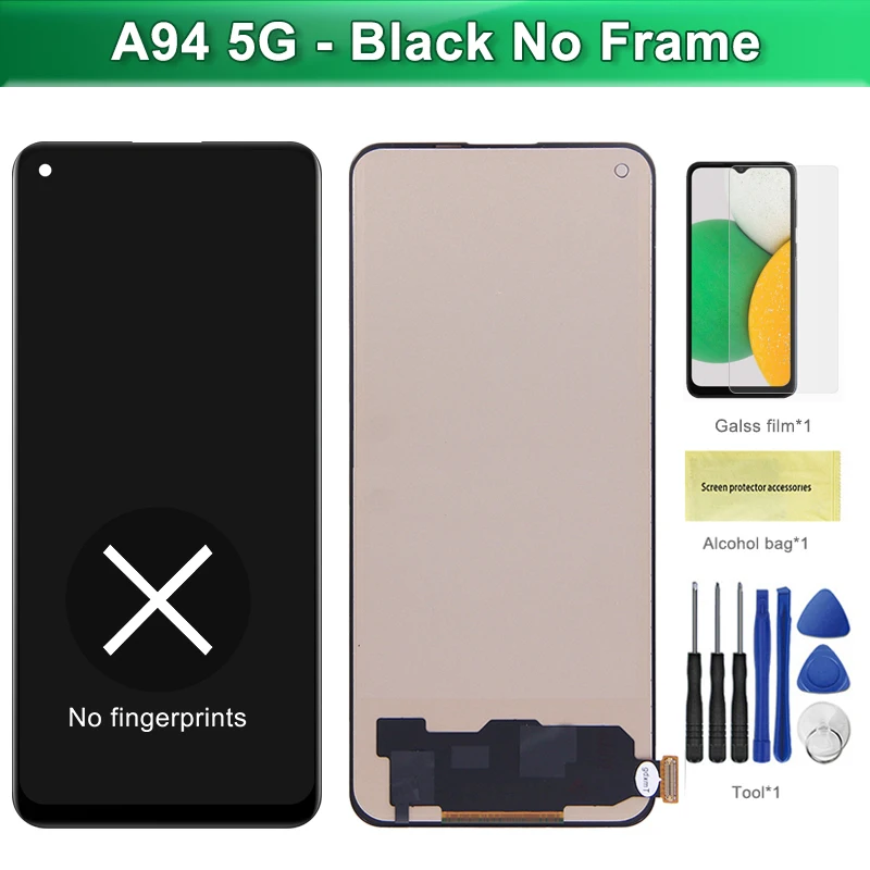 Oppo A94 ( 4G ) Beeldscherm frame – Snelle telefoon- en