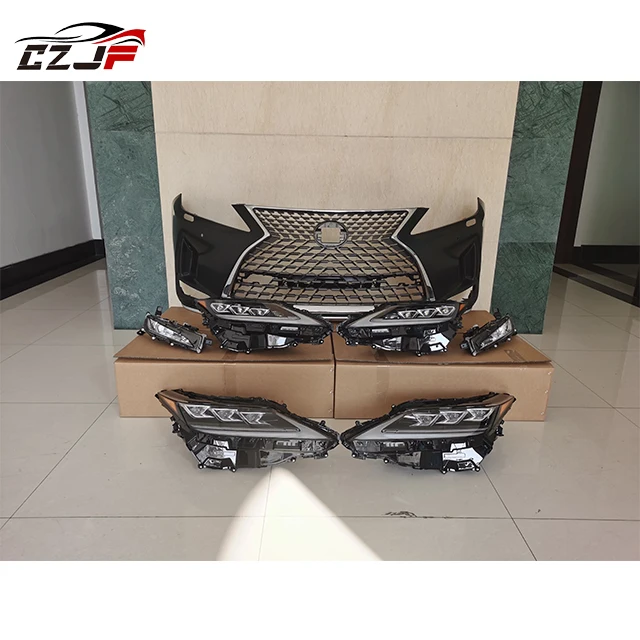 Car Front Body Kit Interior Upgrade Grill Ford Focus for Lexus Rx350 2021 Auto Parts and Accessories