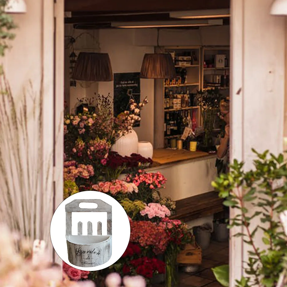 

Creative Style Plant Pot Wall Decoration Ideal for Living Room Garden Use Retro Flower Stand Lightweight and Space