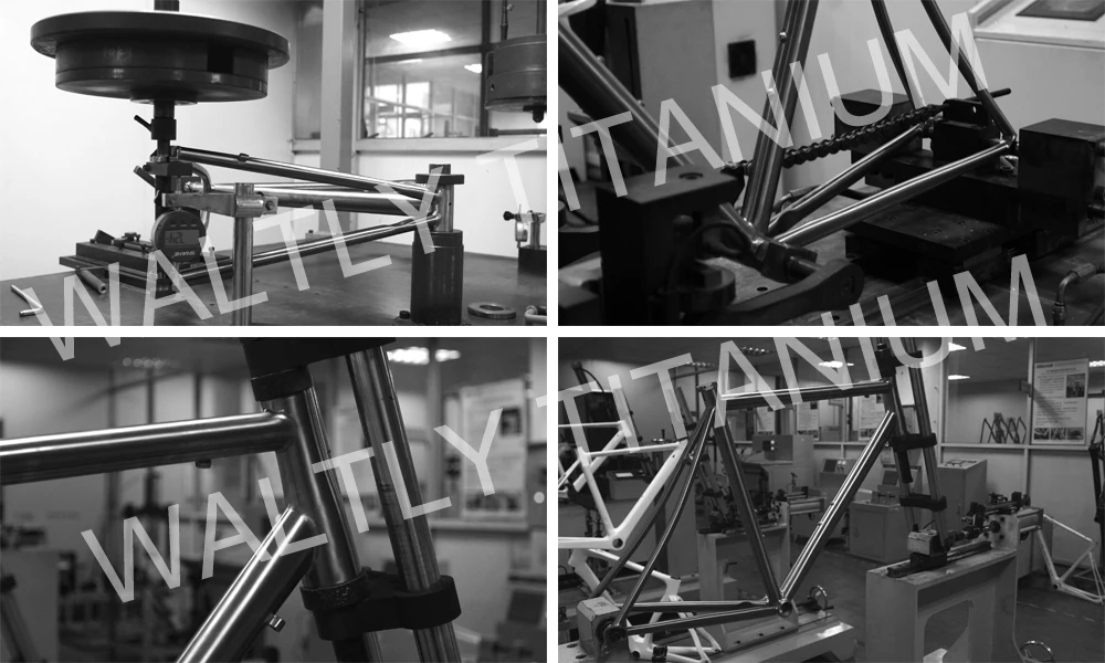 Titanium Gravel Bike Frame For UDH Dropout Design