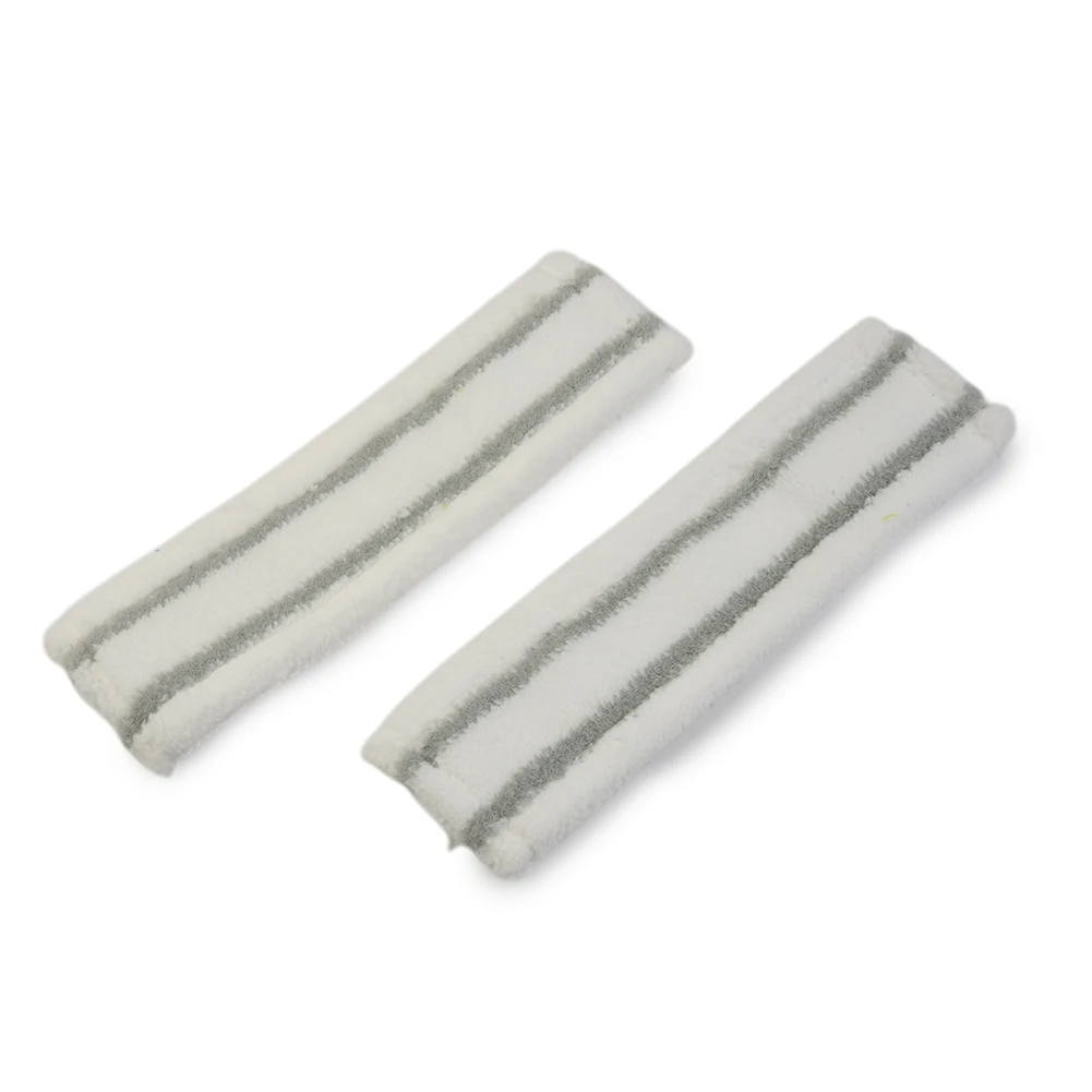 Paños de microfibra para fregona, herramientas de limpieza de puertas de vidrio para el hogar, para Karcher WV1 WV50 WV75, piezas de limpiador de máquinas de ventanas, 2 uds.