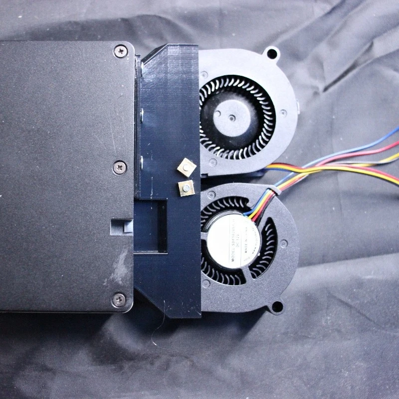 P40 M40 P100 V100 GPU Cooler Dual Turbo Fan Universal Ultra Thin Heat Sink for Graphics Card