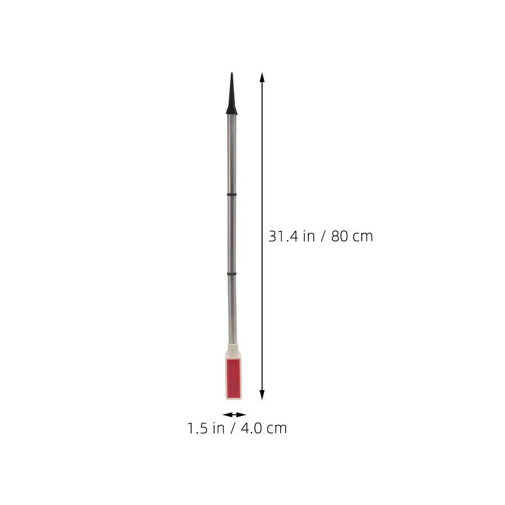 2 قطعة أضواء الطريق الشمسية مقاوم للماء علامات الممر ستروب المشهد أقطاب عاكسة ساحة الرصيف حصة تحذير حركة المرور