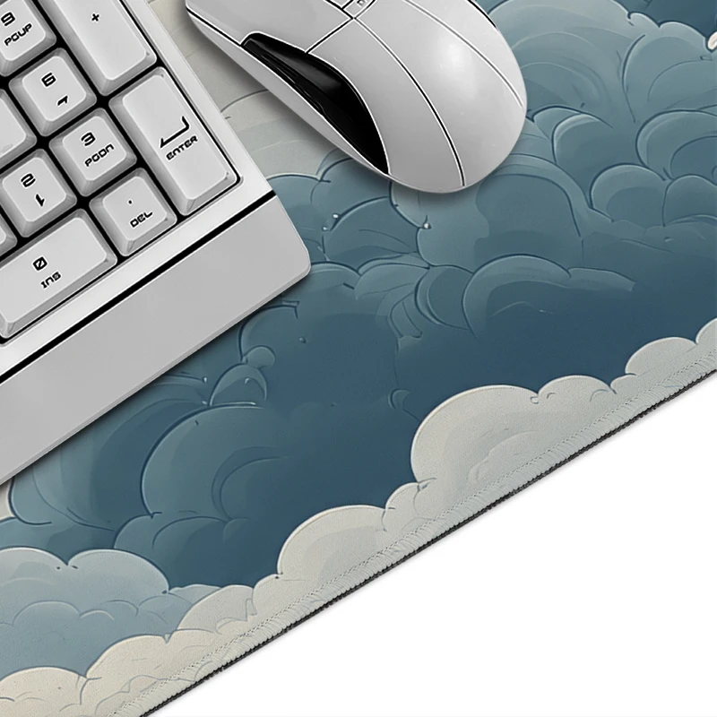 Starry Night Cloudscape Mouse Pad Gamer XL HD Home Large Mousepad XXL Mouse Mat Computer Desktop Mouse Pad Mice Pad