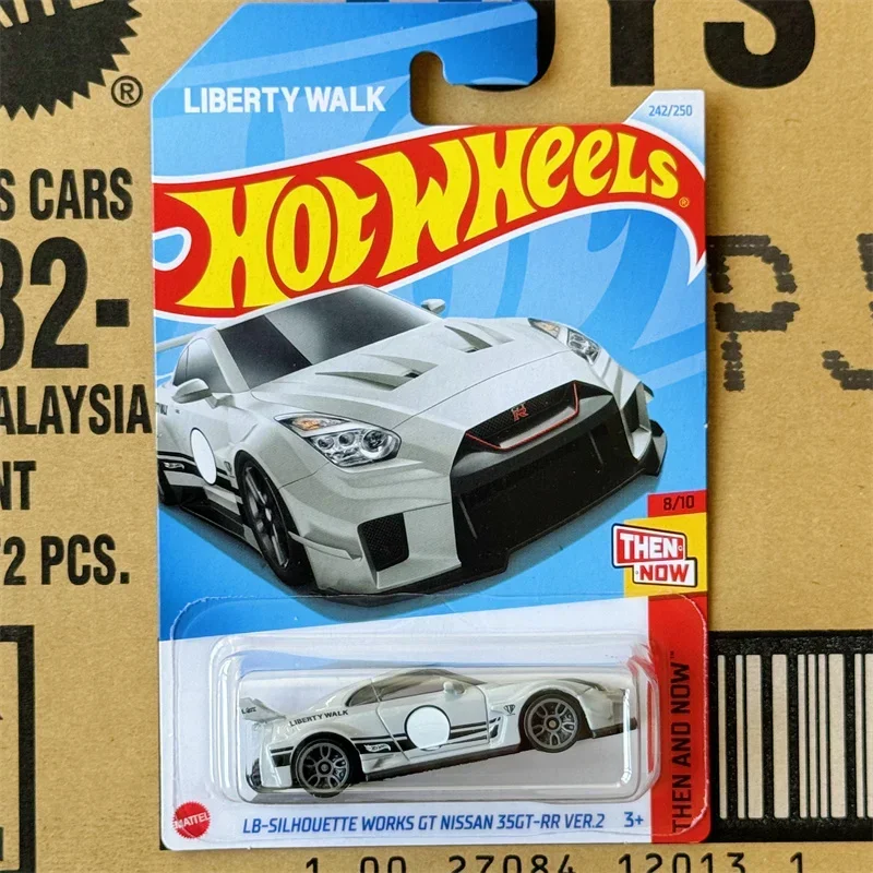 Оригинальный автомобиль Hot Wheels 1/64 модель под давлением имитация автомобиля Dodge Honda Toyota Mazda Chevy Impara Игрушки для мальчиков 2024 P Авто