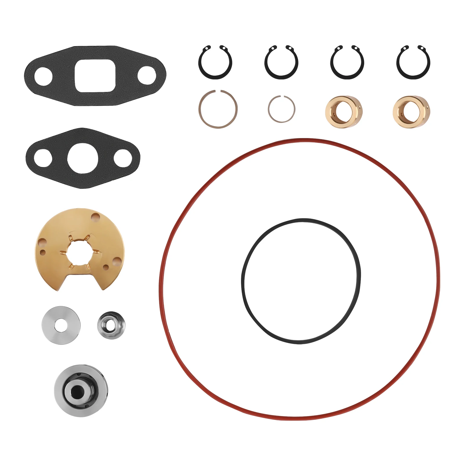 

Turbo Rebuild Kit for T-series T3 T4 T04E T04B T70 T72 Turbo with Standard Shaft