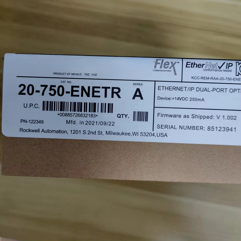 Modul ENet/IP 2-P baru bersegel pabrik Module 750