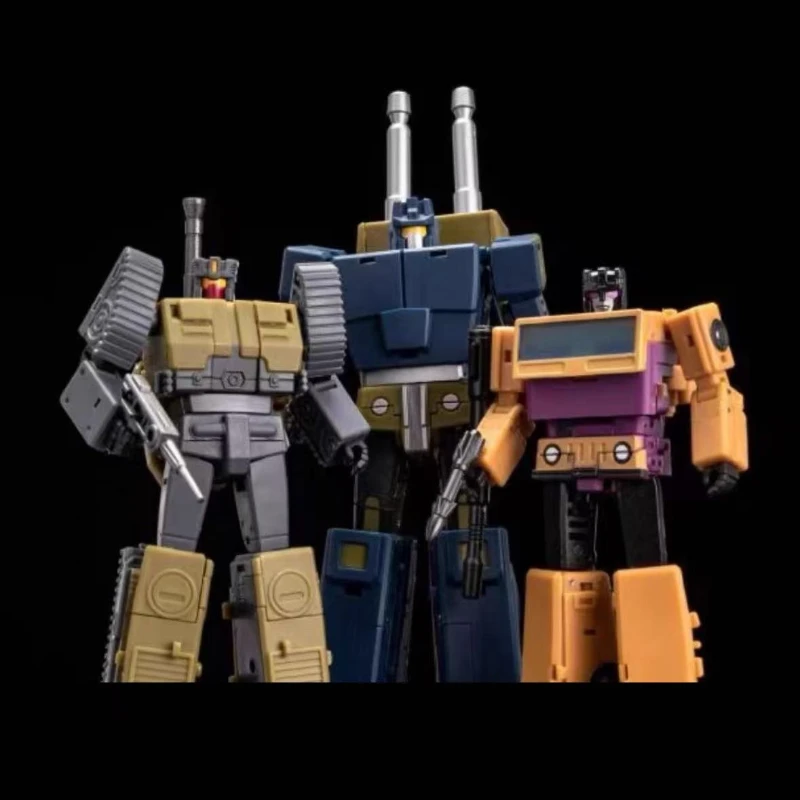 Zabawki Transformujące MS-TOYS MS-B51R Noisy MS-B52R Scam MS-B53R Attack MS-B55R Explosion Oryginalne Pudełko Kolekcja Modeli Prezent