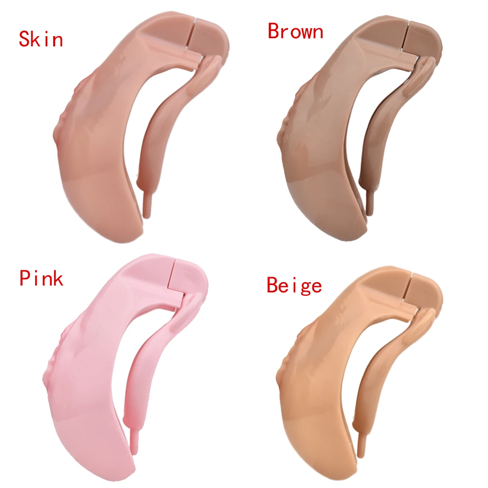 FAAK-Strapon Simulé Vagin Cock Lock pour Hommes, Dispositif de Chasteté Masculine en Plastique, Jouets Sexuels, Plug Anal en Métal, 4 Anneaux