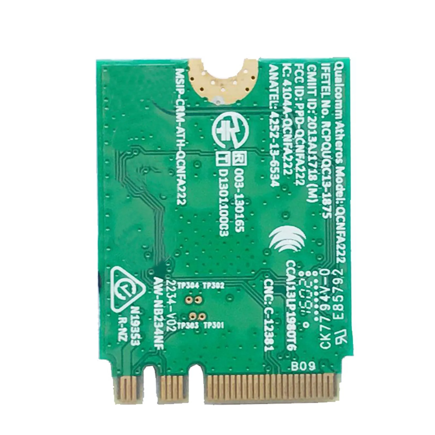 5X QCNFA222 AW-NB234NF 802.11A/B/G/N Wireless WIFI Bluetooth Card 2.4GHz 5GHz WiFi + BT 4.0 NGFF Wlan