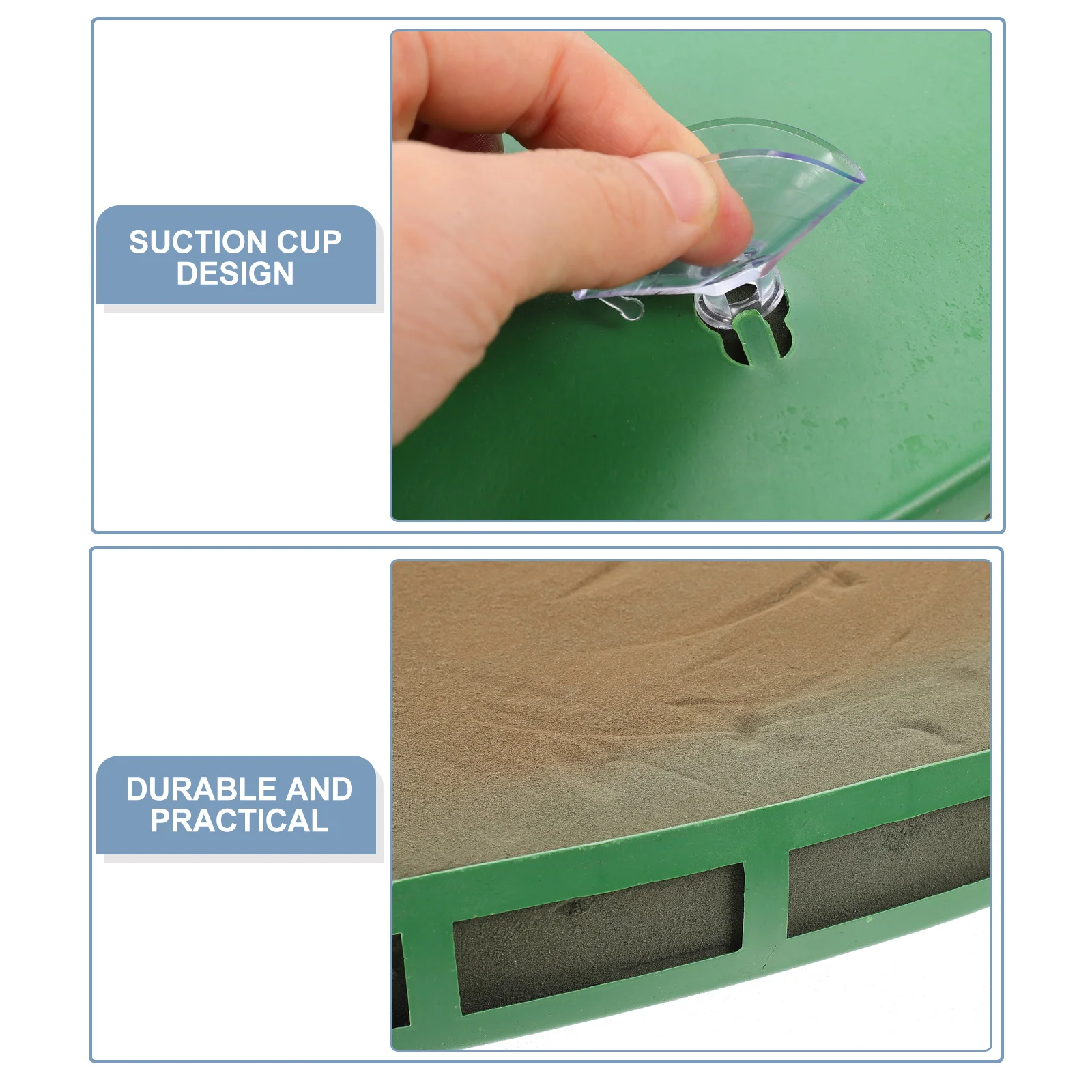 1개 DIY 플로럴 머드 자동차 헤드 플라워 장식 그린 대형 하트 모양 흡착컵 디자인 누수 방지 다목적 이벤트 장식 홈