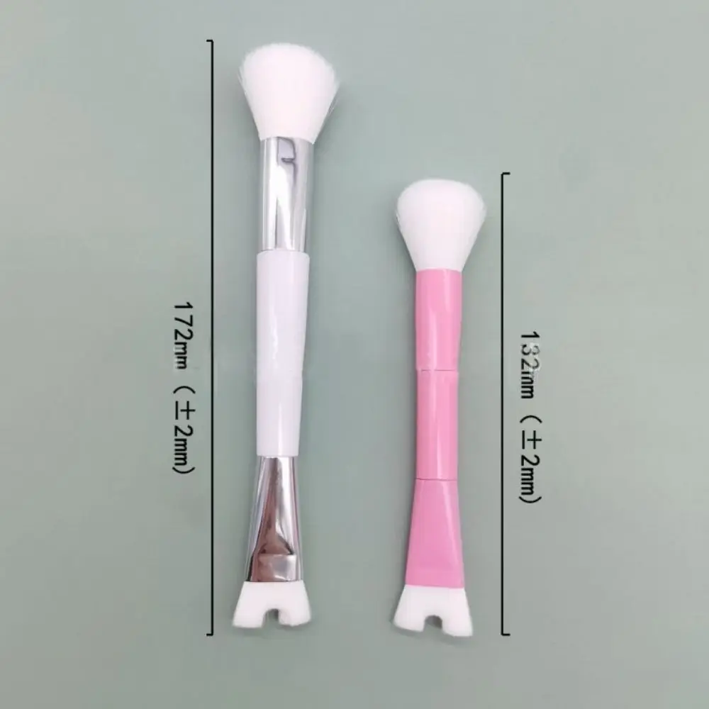 Makeup Beginners U-Shaped Nose Contour Brush Innovative Plastic Cement Dual-End Brush Tool 2-in-1 Makeup Brush