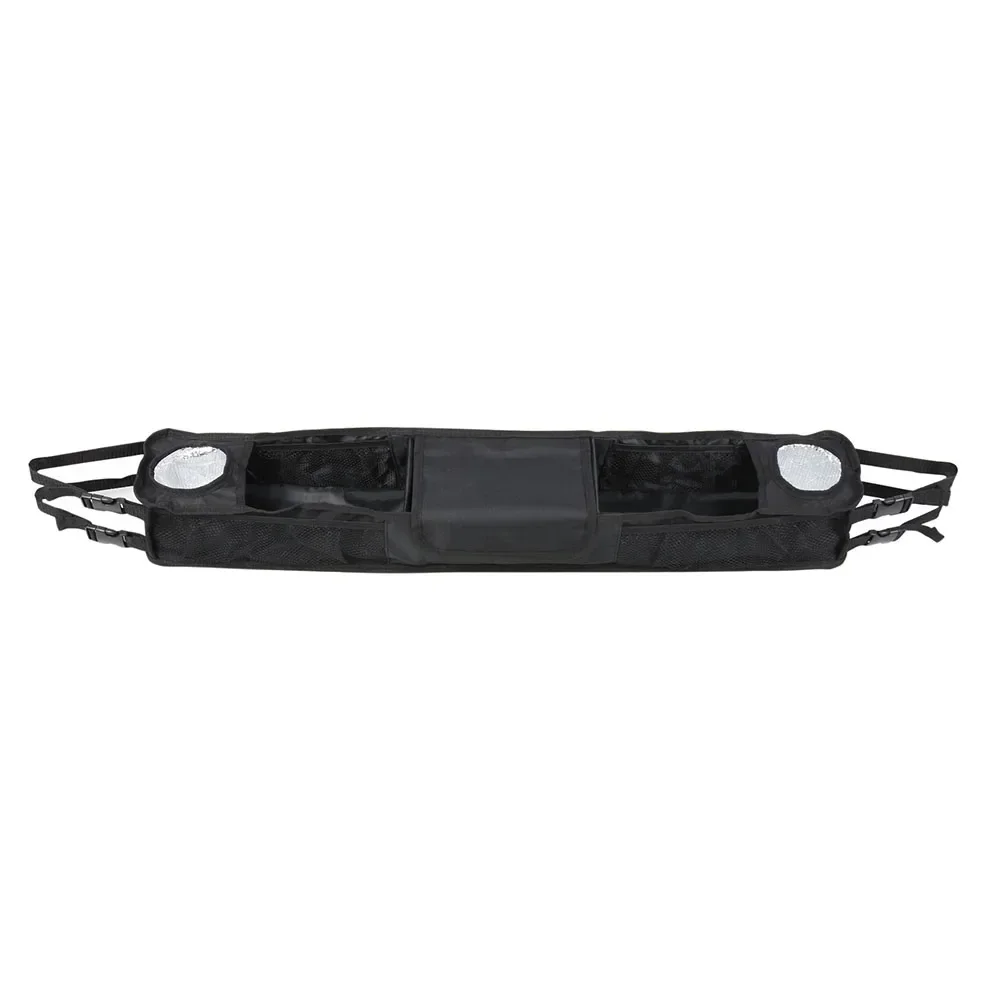 

Conveniently Organize Your For Golf Cart Accessories With This Front Storage Rack Featuring Multiple Compartments
