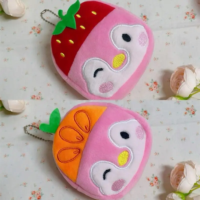 Lindo pingüino de peluche monedero colgante llavero Kawaii dibujos animados creativo pingüino varios bolsa de almacenamiento encantos cartera regalos