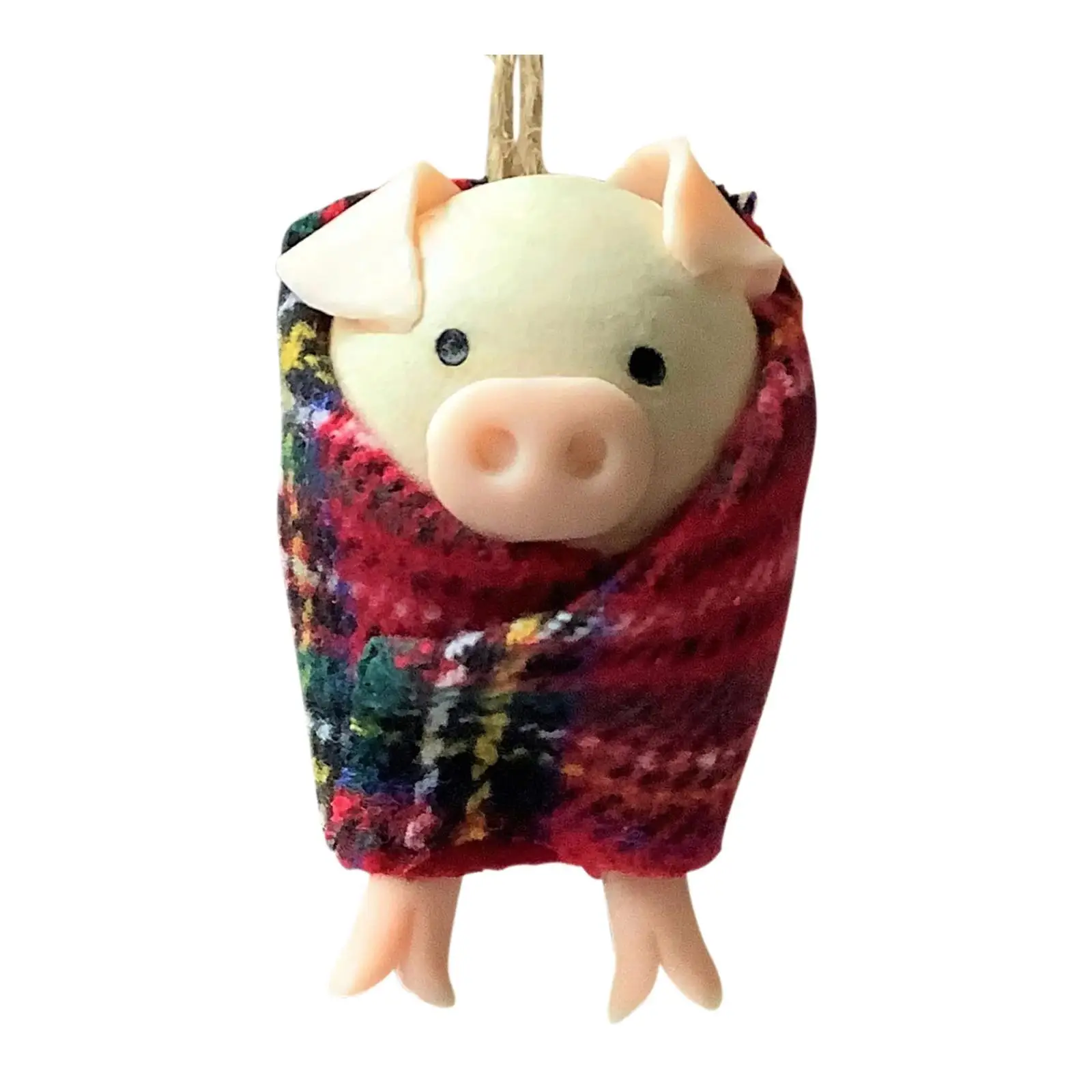 Pig Christmas Ornament Christmas Party Food Hamper for Christmas Holiday