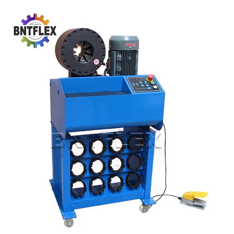 2017 BARNETT BNT92C High Quality Low Price Hydraulic Pressing Hose Crimping Machine