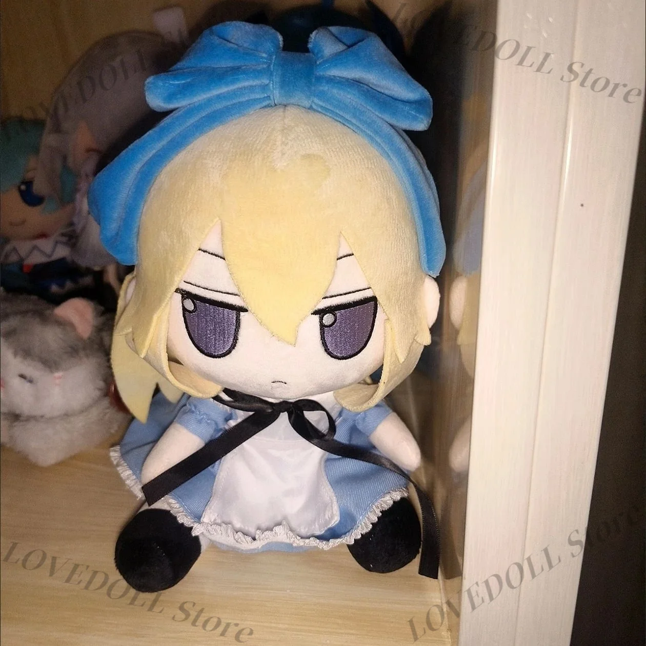 20CM Alice Attribute Cute Fumo Cotton Doll Outfit Gift Anime  Game Plush Stuffed Figurine Toys Plushie With Clothes Gift